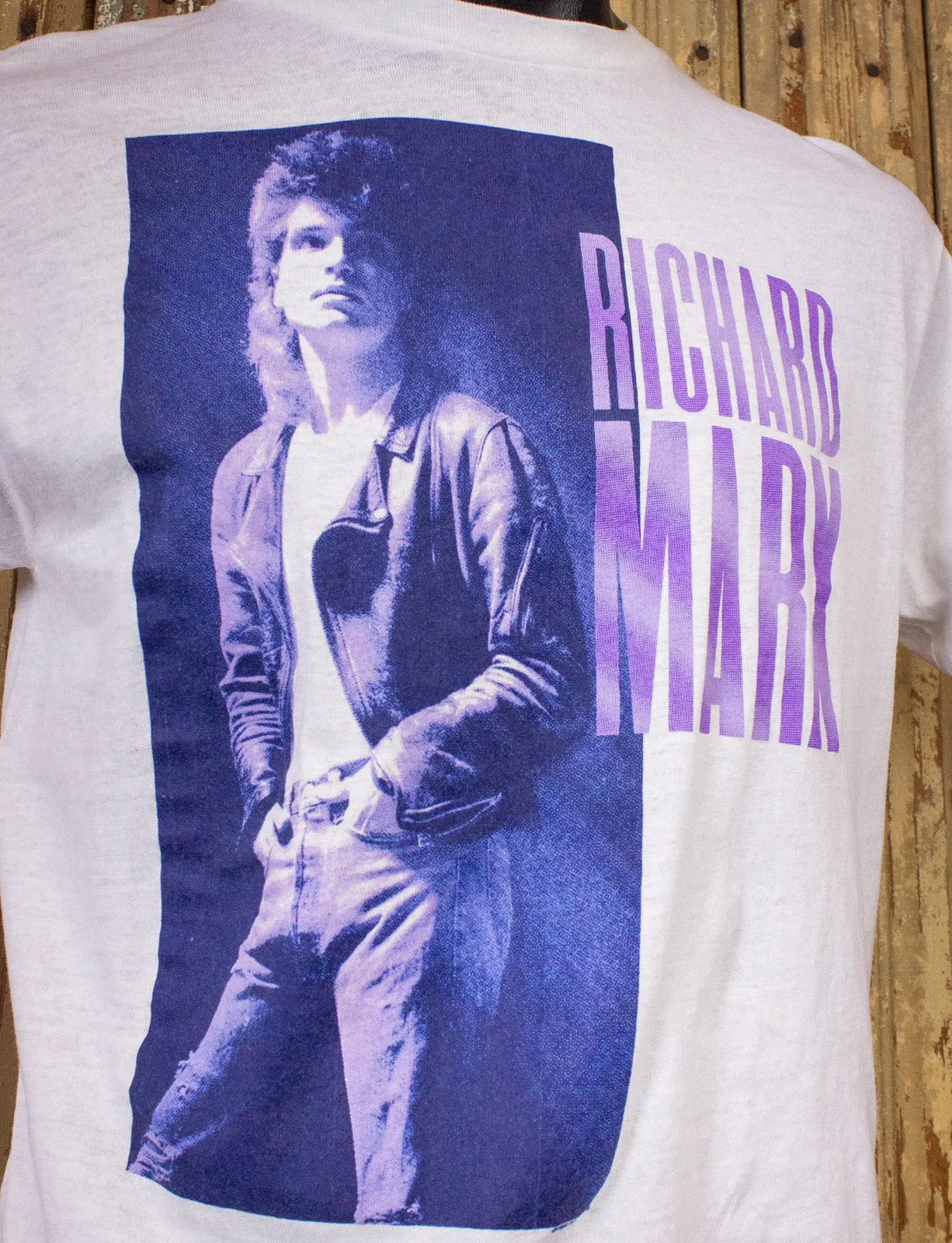 Vintage Richard Marx Concert T shirt 1987 White Medium