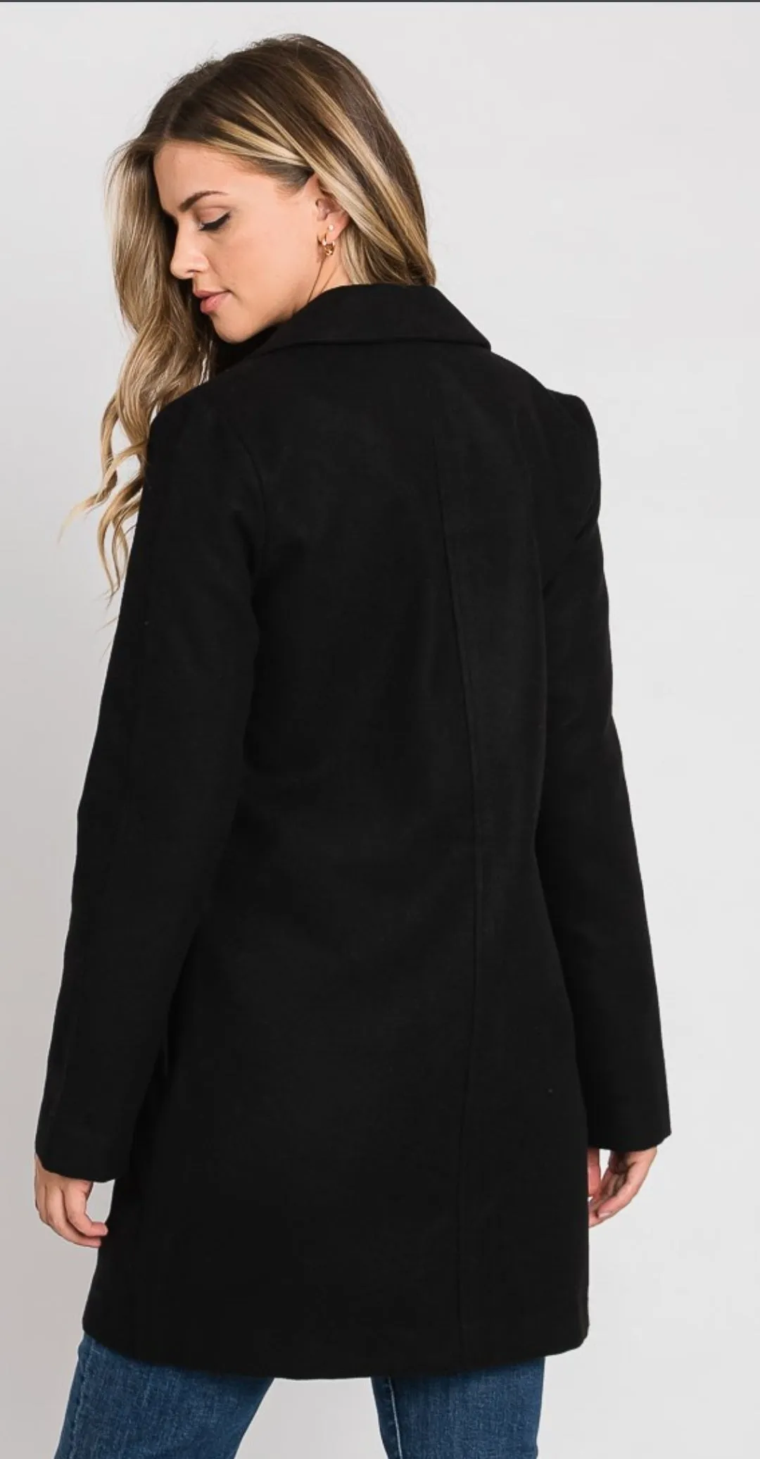 Waist Tapered Overcoat