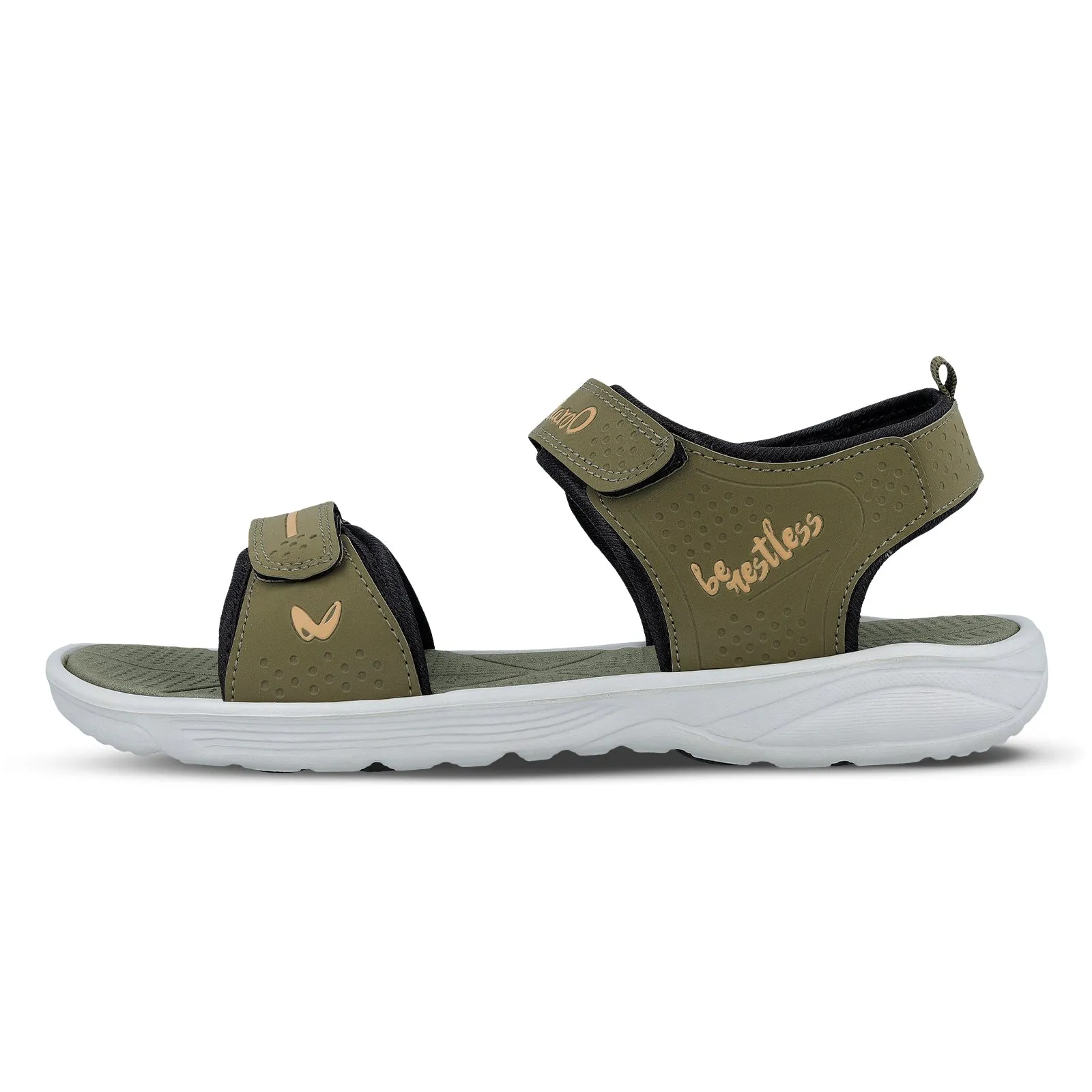 Walkaroo Men Sandals  - WC4388 Olive Green