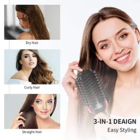 Women's Multifunctional Hair Dryer & Volumizer Brush Styler 2 in 1